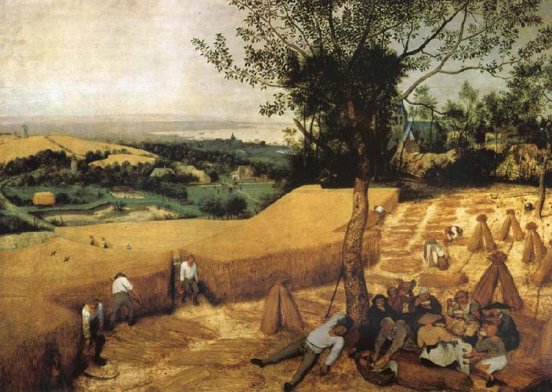 Pieter Bruegel The harvest oil painting picture